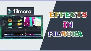 Effects in filmora. / How to add effects in filmora./ How to apply effects in filmora