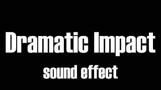 cinematic impact soundeffect