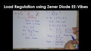 How Zener Diode Provides Load Regulation? Example | Zener Regulator