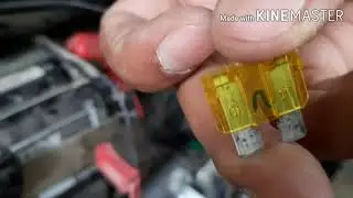 How to change motorcycle self start relay