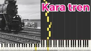Kara Tren piano tutorial