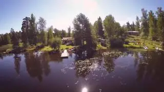 Bunn flygfoto, quadcopter, drönare