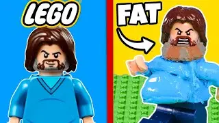 I Fixed Minecraft Movie LEGO Minifigures…