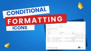 Power BI Conditional Formatting with Icons | Visualize Trends Fast