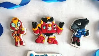 Пряник ворон Кроу Brawl Stars.