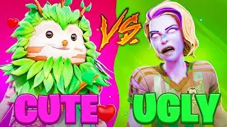 I Hosted a CUTE vs UGLY Fashion Show in Fortnite...