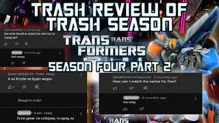 TRASH REVIEW OF TRASH SEASON: Transformers Prime - Season 4 (Part 2)