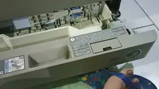 cara ganti pelatuk kuncian laci kertas mesin fotocopy IRA 6255 yang patah