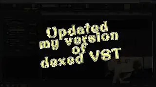 I had no idea that there was an update on this ... Dexed VST