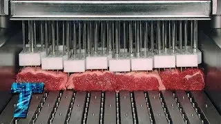 УДИВИТЕЛЬНАЯ СОВРЕМЕННАЯ ФАБРИКА  ПЕРЕРАБОТКИ МЯСА