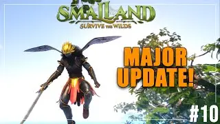Finding NEW Pyrite Armour and Greatsword!  -  Giant's Fall MAJOR Update! - Smalland Ep10
