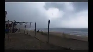 Caminaban por la playa cuando un rayo los impact y murieron el trgico momento qued registrado   EL P