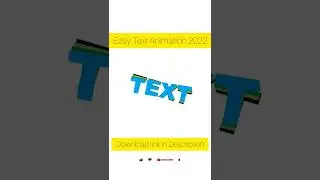 Easy Text Animation 2022 / Easy Text Animation 2022 idea 💡
