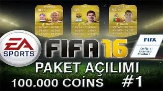 Fifa 16 Ultimate Team - 100K Paket Açılımı - TOTW5 (Neuer,De Gea,De Bruyne) - 1.Bölüm
