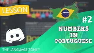 Lesson: Numbers in Portuguese #2 - The Language Zone™