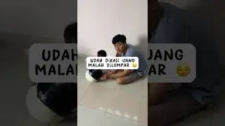 UDAH DIKASI UANG MALAH DILEMPAR 😌 
