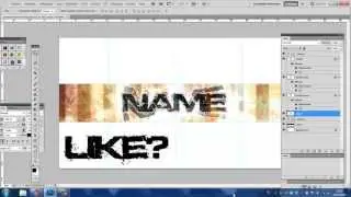 TheYgreo | Frisse start | Youtube banner speedart photoshop cs6