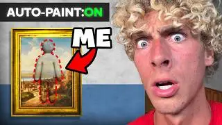 Cheating With AUTO PAINT MOD in Meccha Chameleon!