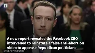 Zuckerberg Reposted Fake Video & More