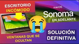 ✅Escritorio incómodo en Mac Sonoma y posterior - Solución
