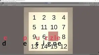Schiebepuzzle mit Unity erstellen: 1. Spieldesigne