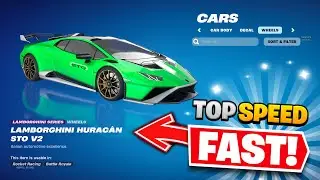 #fortnite V2 Lamborghini STO🔥Its Fast!
