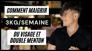 Comment Maigrir Du Visage Et Double Menton | 3 Kilos / Semaine (Pour Débutants)
