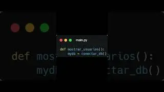Como Lista datos de una base de datos MySQL con Python