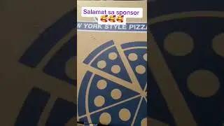 #bigpizza #thankyou #sponsor #delicious