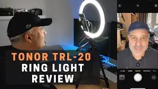 Tonor TRL-20 Ring Light Review - Compact, Powerful and portable!