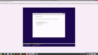 Пример установки Windows 8 1.