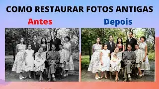 Como restaurar fotos antigas