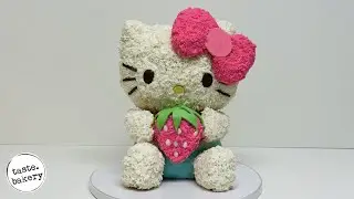 How to Make HELLO KITTY CAKE!!! (Sanrio)  | TASTE BAKERY
