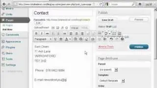 Wordpress Tutorial | How to Create New Wordpress Pages