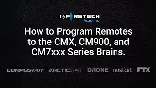How to Program Remotes to the CMX, CM900, and CM7XXX Brains | Remote Start Basics & Installation