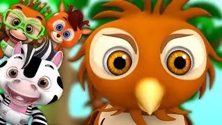 En klok gammel ugle | barnehagerymer | sang for barn | A Wise Old Owl