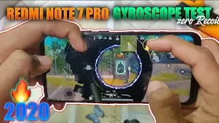 Redmi Note 7 Pro Pubg Gyroscope Test|Redmi Note 7 Pro Gyroscope|2020