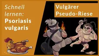 Psoriasis schnell lernen | Eselsbrücken für Dermatologie