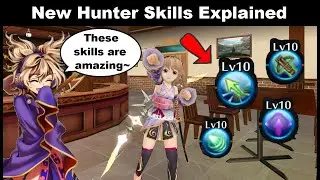 NEW Hunter Skills Explained! Hunter is MORE VERSATILE Now! | Toram Online