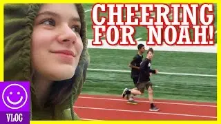 CHEERING ON NOAH AT HIS FIRST TRACK MEET!  |  KITTIESMAMA