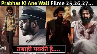 Boss Of Box Office | Prabhas Upcoming Movies 2025,26,27... | #prabhas