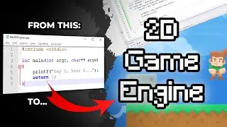 I Made a 2D GAME ENGINE in 30 HOURS! (again) From Scratch in C++