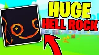 HOW TO HATCH THE HUGE HELL ROCK *EASIEST METHOD*... Pet Simulator X