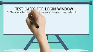 TEST CASE FOR LOGIN WINDOW