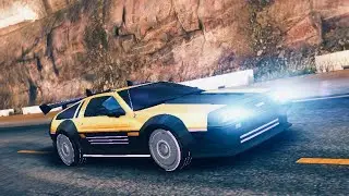 BACK TO THE FUTURE | Asphalt 8 DMC Delorean Neon Edition  RANK 1410 Multiplayer Races!