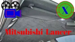 self disassembling ceiling on Mitsubishi Lancer X