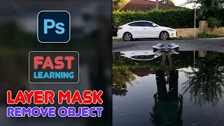 How to Remove an Object with Mask | Adobe Photoshop CC