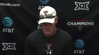 Texas Tech coach Matt Wells provides his thoughts on the NCAA’s blanket eligibility waiver