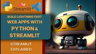 Python web application made easy and fast with Streamlit. Streamlit Python tutorial in VS Code
