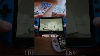 Portal 64 on Ps Vita 🔥🤘                                        